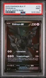 ZEKROM ex BLACK WHITE RARE