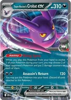 Crobat-ex del Team Rocket