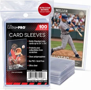 Ultra Pro Sleeve, Set di Proteggi carte per Carte da Collezione, 100 Pezzi